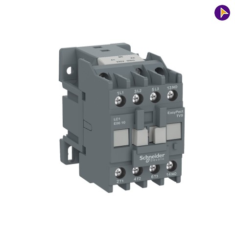 6A AC3 TP 1-NC CONTACTOR-SCHNEIDER - LC1E0601