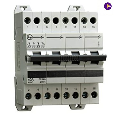 63A FP MCB TYPE CHANGEOVER-L&T - AUC00406300