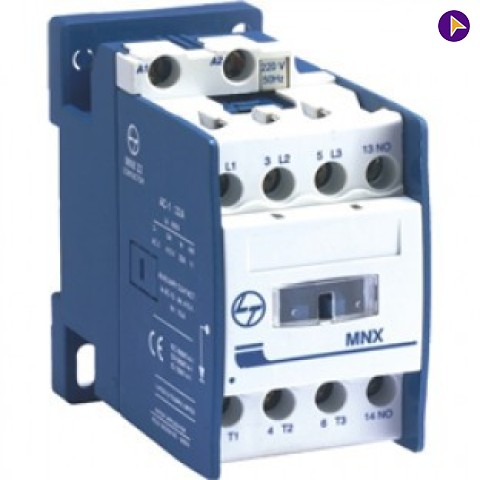 12A AC3 TP 1NO(MNX 12) CONTACTOR-L&T - CS94108