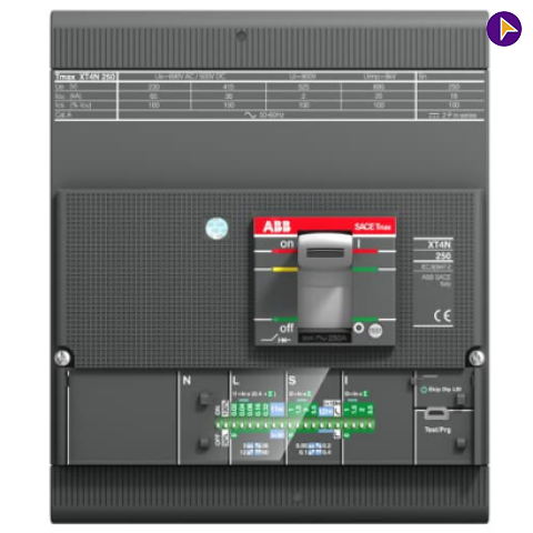 250A FP 50KA MICRO LSIG (XT4S 250) MCCB-ABB - 1SDA068510R1