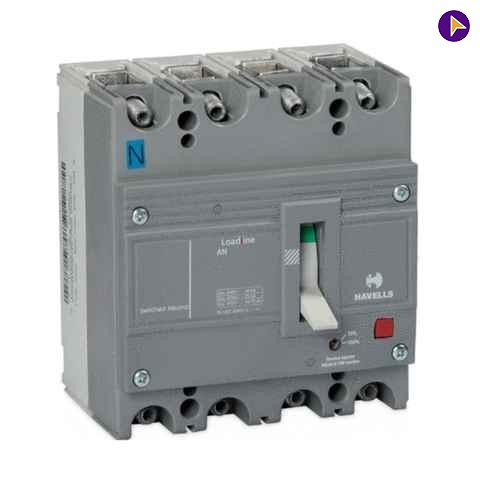 100A TP 18KA TMF(GN) MCCB-HAVELLS - IHLGNT0100