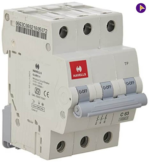 6A TP 'C'  MCB-HAVELLS - DHMGCTPF006