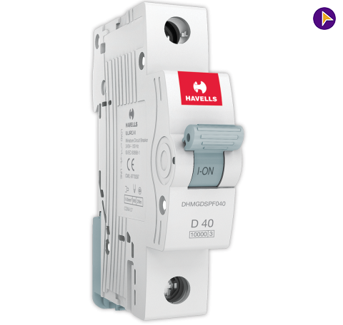 40A SP 'D'  MCB-HAVELLS - DHMGDSPF040