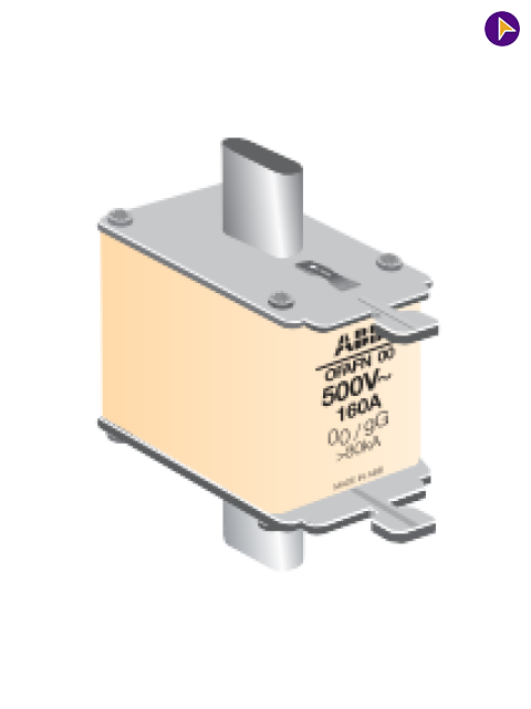 800A DIN HRC FUSE BASE-ABB - 1SCA107785R1001