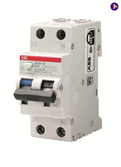 6A SPN 30MA (DS200M) RCBO-ABB - 2CSR275080R1064