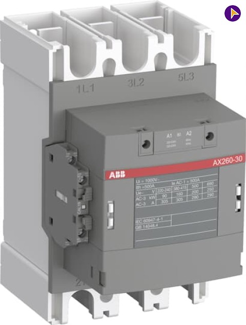 250A AC3 3NO TP (AX260-30-11)-(250A) CONTACTOR-ABB - 1SFL547074R8111