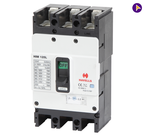 63A TP 50KA MICRO LSI(FEH) MCCB-HAVELLS - IHLFEHT0063