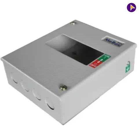 SP Without Neutral Link MCB METAL BOX-MeBOX - H40010M2C01