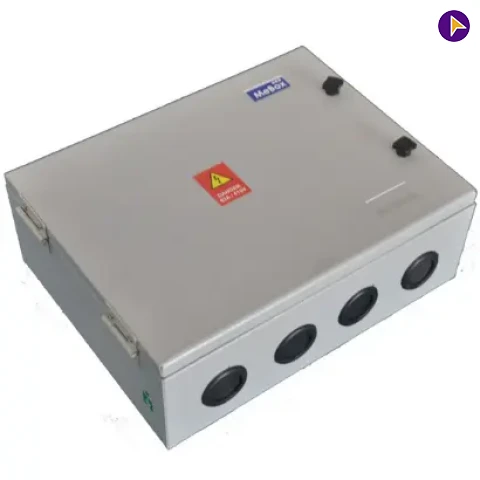 415V  200 Amp. Busbar-Chembar MCB METAL BOX-MeBOX - H40200M2M04
