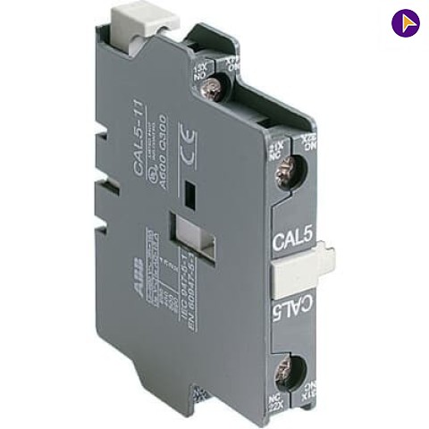 1-NO+1-NC  CAL5-11 UPTO 75A AUX. CONTACT BLOCK-ABB - 1SBN010020R1011