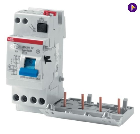 25A FP 30MA (DDA204) RCBO-ABB - 2CSB204001R1250