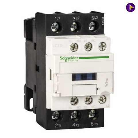 80A  AC3 TP (1NO+1NC) CONTACTOR SCHNEIDER - LC1D80AAC