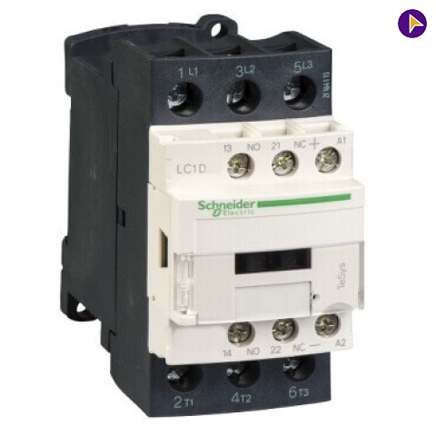 38A DC TP (1NO+1NC) CONTACTOR SCHNEIDER - LC1D38DC