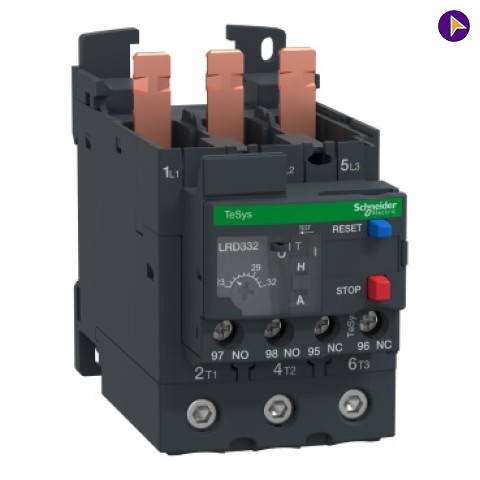 23-32A DECA (DIRECT MOUNTING) THERMAL OVERLOAD RELAY SCHNEIDER - LRD332